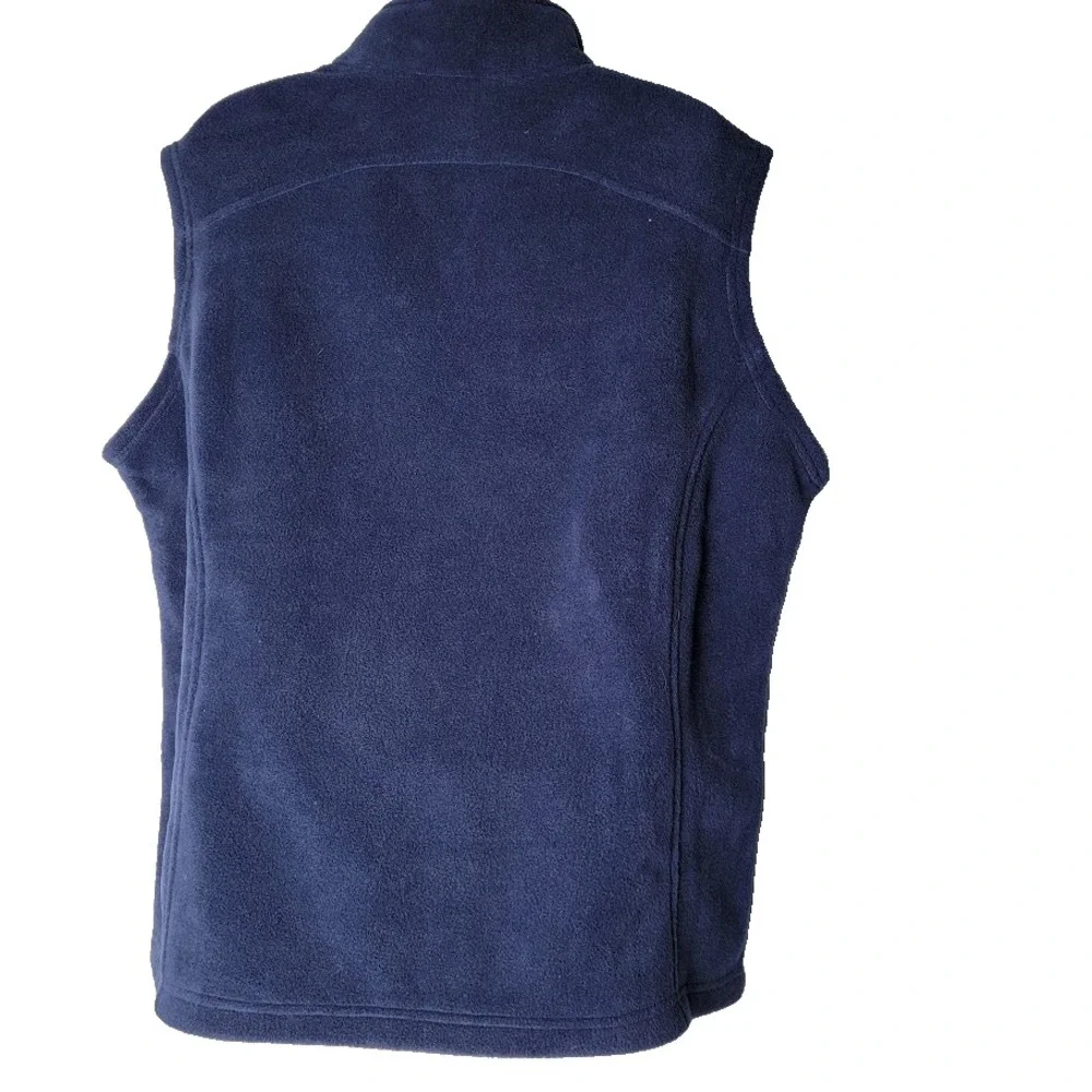 Core 365 Women's Fleece Vest XL Navy Full Zip Sleeveless Chimerix Logo NWT - Picture 5 of 9